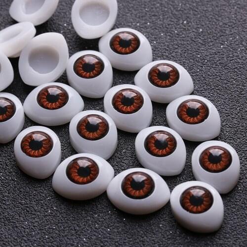 20 Pcs Safety Doll Eyes DIY Animal Toy Eyes Puppet Making Dinosaur Eyes DIY Craft Accessories DIY Toy Eyes For Kids Gift