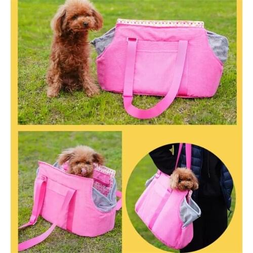 New Portable Pet Carrier Cat Puppy Small Animal Dog Carrier Sling Front Mesh Travel Tote Shoulder Bag Backpack