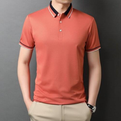 High End New Summer Brand Designer Embroidery Polo Shirt Men Logo Short Sleeve Casual Tops Fashions Korean Fashion Clothing