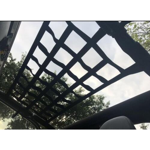 Easy Install Cargo Net Back Window Roof Net Hammock for Wrangler 97-17