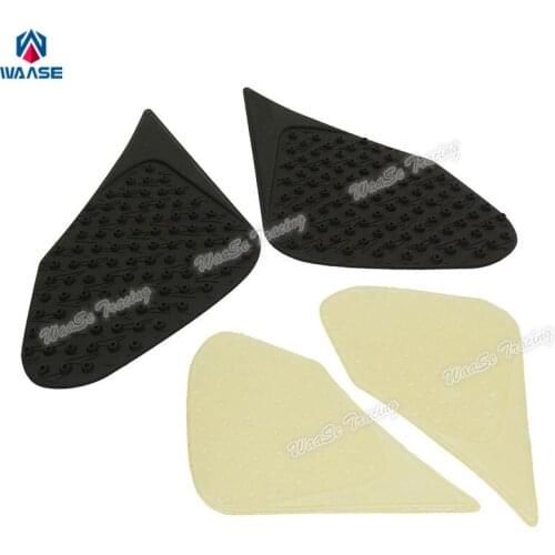 Waase Tank Pad Protector Sticker Decal Gas Knee Grip Tank Traction Pad Side For Yamaha XJ6 N/S 2010 2011 2012 2013 2014-2016