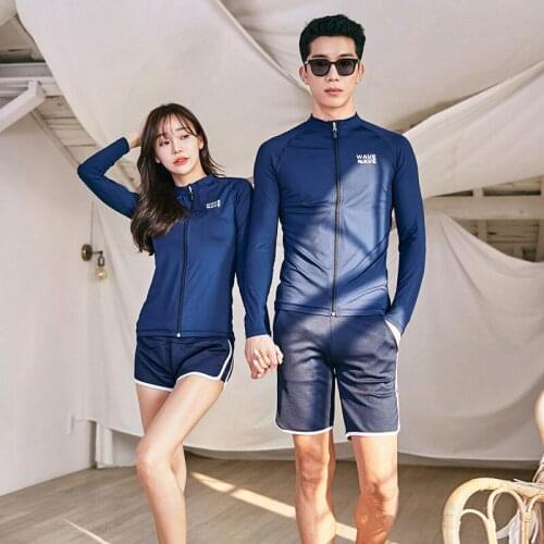 Mens Womens Rash Guards Swimsuit Long Sleeve Fitness Yoga Running Jogging Surfing Swimming Tight Clothes Suits 5Pcs Workout
