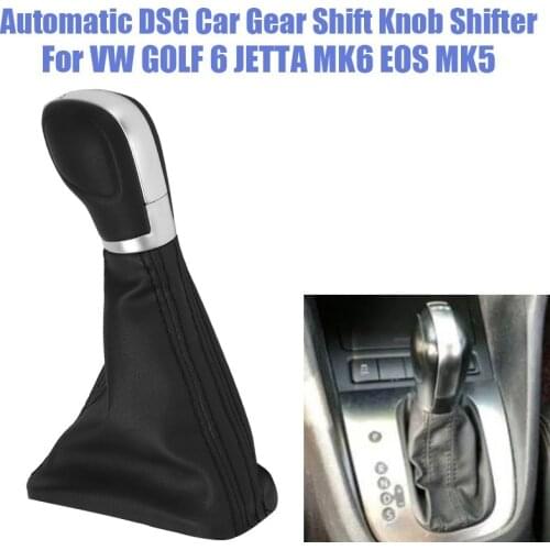 Automatic DSG Car Gear Shift Knob Shifter Lever Dust Cover for Golf 6 Jetta MK6 EOS MK5
