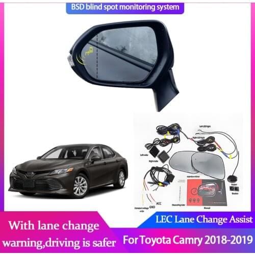 Car BSD BSM Blind Spot Radar Detection System Microwave Sensor Change Driving Reversing Sensor For Toyota Camry 2018-2019