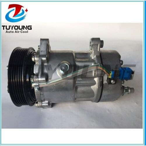Car accessories ac compressor 7V16 for Volkswagen Eurovan 2.8l 7D0820805C 7D0820805G 7D0820805H 7D0820805K 7D0820805J