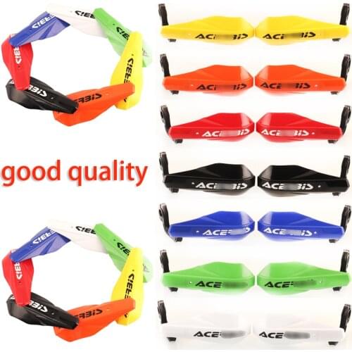 Free Shipping Universal yellow PP Plastic Hand guards Handlebar Guard for Motorcycle Dirt Bike Pit bike ATV Quads