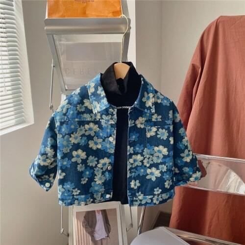 Kmuosunog Denim Jackets For Girls