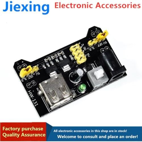 Breadboard dedicated power supply MB-102 power board compatible with 5V3.3V output DC voltage regulator module