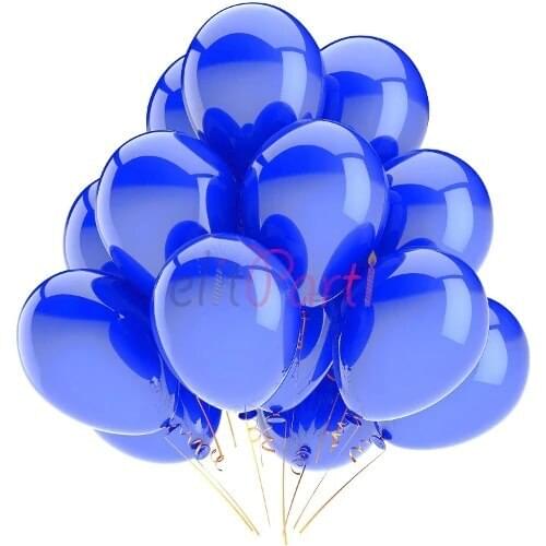 Metallic Blue Balloon (5 Pcs) 422940881