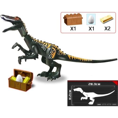 2020 Animal World Dinosaur Park Baryonyx Mini Dinosaur Eggs DIY model Accessories Building Blocks Bricks Toys Gifts