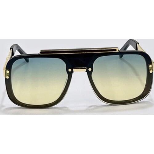 Big Frame Fashion Square Sunglasses Women Men Brand Designer Mirror Sun Glasses UV400 With Box
