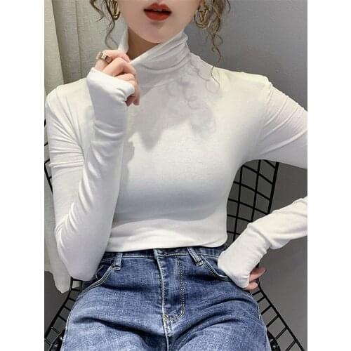 Женские базовые футболки Seoulish China At AliExpress