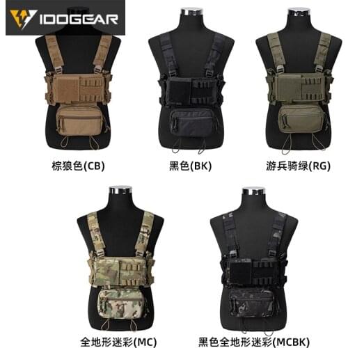 Outdoor Tactical Belly Pocket SS MK3 Chest Hanging Army Fan Lightweight Suit Chest Pack Vest
