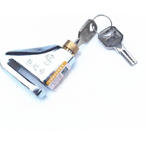 Increase the mountain bike car battery motorcycle steel disc lock outdoor car safety lock