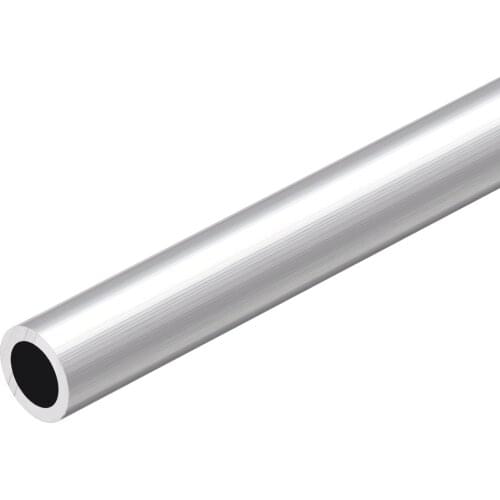 Uxcell 6063 Aluminum Round Tube 300mm Length 12mm OD 8mm Inner Dia Seamless Aluminum Straight Tubing