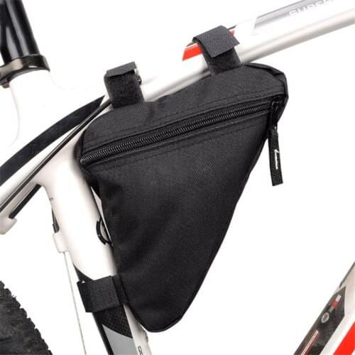 Bicycle Triangle Waterproof Bag Beam Package Quick Release Mountain Bike Front Frame Bag Riding Equipment Accessories