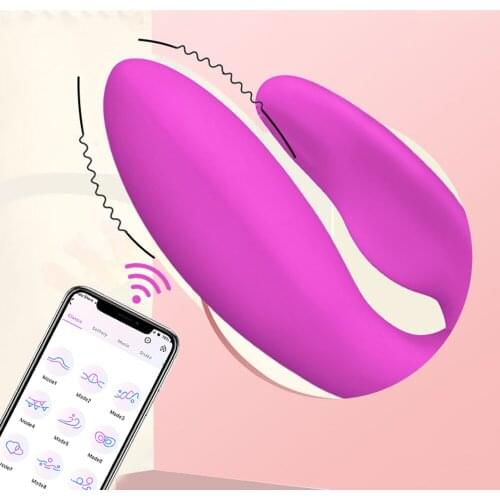 APP Bluetooth Control Vibrators for Women 10 Frequency Invisible Wearing Dildo Vibrators Female Masturbation Anal Plug Sex Toys