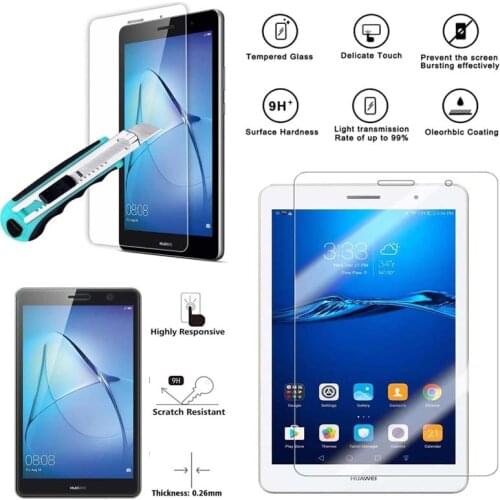 Tablet Tempered Glass for Huawei MediaPad T3 8.0 Waterproof High Quality Tablet Screen Protector HD 9H Tablet Tempred Glass