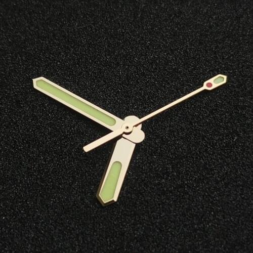 Watch Parts Golden Super C3 Luminous Watch Hands Suitable For NH35A/NH36A Automatic Movement Fit For 28-29mm Dial