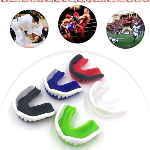 Outdoor Sport Teeth Protector Gum Shield Mouth Guard Piece For Basketball Rugby Boxing Mouthguard Tooth Protection Kids Adults