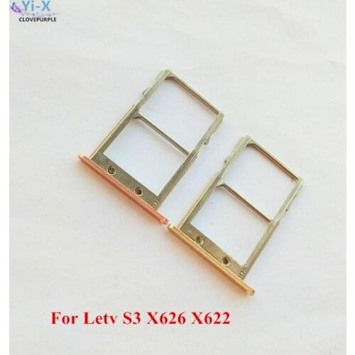 1PCS SIM Card Tray Holder Slot Adapter For Letv LeEco Le S3 X626 X622 Replacement Parts