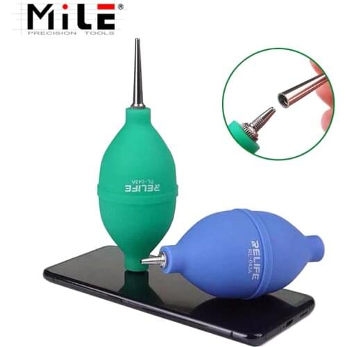 MILE 2In1 Dust Cleaner Air Blower Ball for Phone Repair PCB PC Keyboard Camera Lens Dust Removing Tool