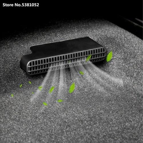 For Toyota RAV4 XA50 2019 2020 2021 Accessories Air Outlet Mask Back Seat AC Heat Floor Air Conditioner Outlet Grid Cover