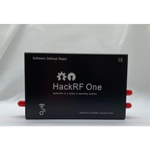 Black Aluminum Enclosure Cover case shell for HackRF One SDR only case