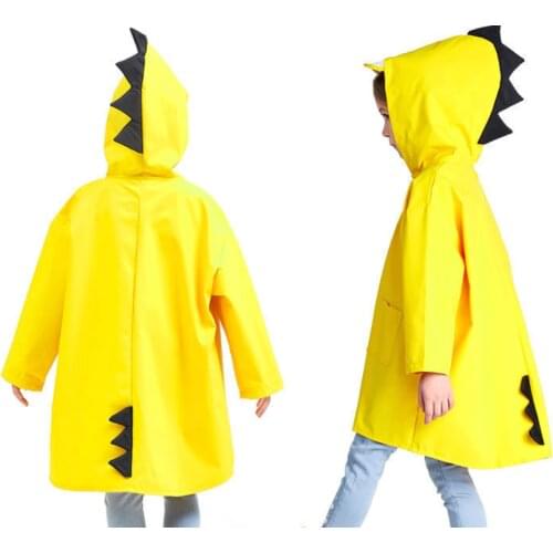 Children Raincoat Kindergarten Students Children Baby Poncho Cartoon Little Dinoaur Hiking arin Gear