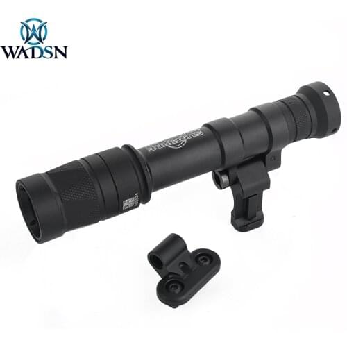 WADSN Airsoft M640U M640W Scout Light Pro Tailcap Hunting Rifle M600 Flashlight Tactical Weapon Light with Keymod MLOK Picatinny