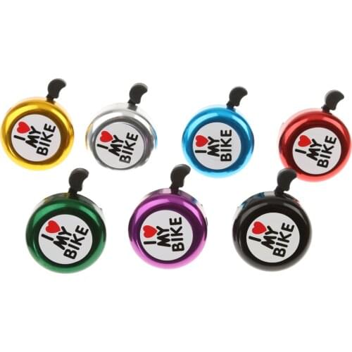 Metal Bike Bell Bicycle Ring Cycling Sound Ringer Bike Accessories For Boys Girls Children Red