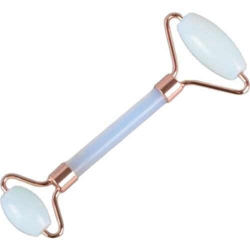 Jade Roller Face Rollers Opalite Acupuncture Therapy Body Tool Scraper Face Lift Crystal Stone Massage Healing self Massage