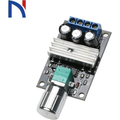 PWM DC 6-28V 3A Motor Speed Controller Regulator Adjustable Variable Speed Control Switch Fan DC Motor Governor Tools