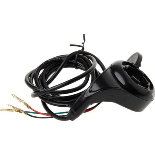 Throttle Speed Control Electric Bike Accelerator Speed Grip Thumb Practical Replacement Scooter Control Accessory 3Wire Thr F0H8
