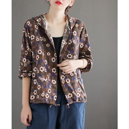 2020 Women Chinese Traditional Style Shirts Long Sleeve Blouses Loose Vintage Cheongsam Tops Chinese Style Clothing Women FF2940