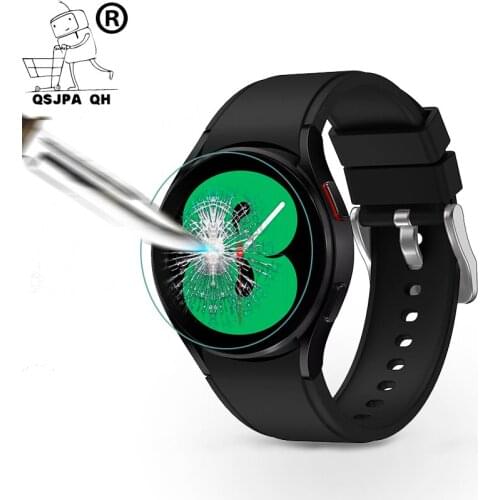 Screen Protector for Samsung Galaxy Watch4 44mm 40mm Full Coverage Protective Tempered Film for Galaxy Watch 4 Classic 46mm 42mm