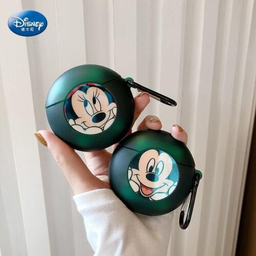 Disney Mickey Minnie Cases For Apple Airpods 1/2 Protective Bluetooth Wireless Earphone Cover For Air Pods Charging Box Bags