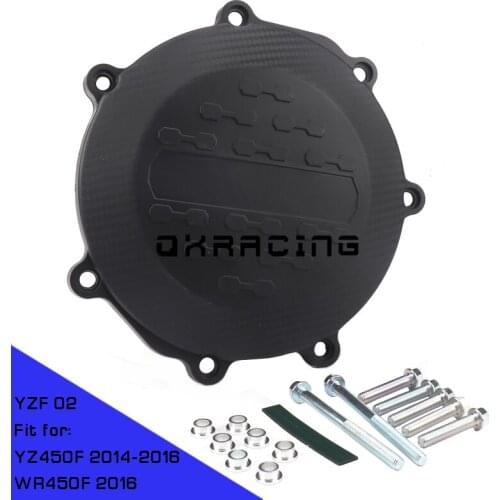 Motorcycle Clutch Cover Protection Cover Fit For YAMAHA YZ450F YZ 450F 2014 2015 2016 WR450F WR 450F 2016