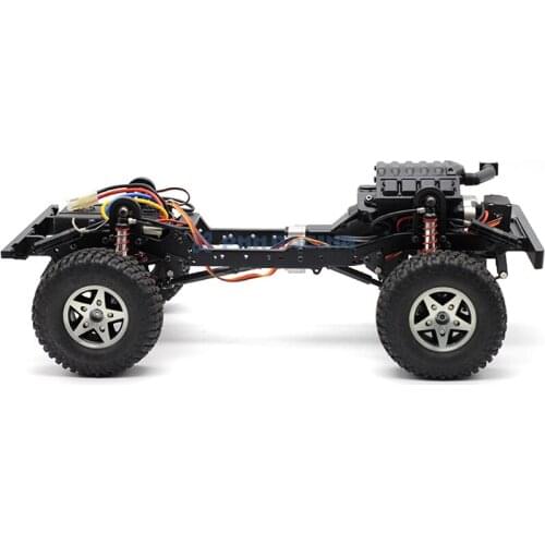 1:10 RC Model Crawler D90II Realistic Metal Chassis Frame Cage Kit & Tires Wheels for Land Roover Open Door