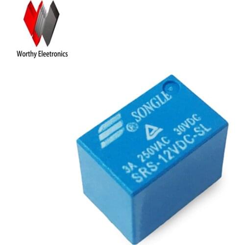 Wholesale 10pcs/lot relay SRS-12VDC-SL