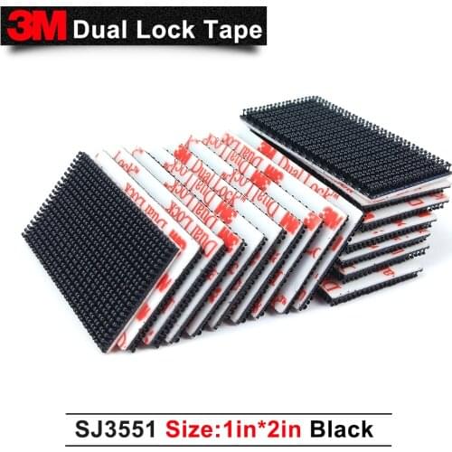 100% original 3M products tape SJ3551 3M double sided tape high performance acrylic dual lock tape 1in * 2in