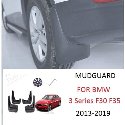 FOR BMW 3 Series E90/E92(2006-2012)and F30/F35(2013-2019) Fender Mud Guard Splash Flaps Mudguards Car Accessories 4PCS