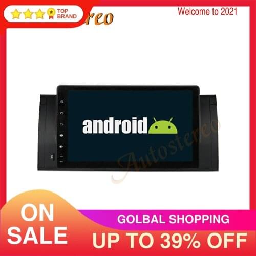 Android 9 8 Core Car GPS Navigation For M5/E39 1995-2003 X5 2000-2007 Auto Head Unit Multimedia Player Auto Radio No DVD Player