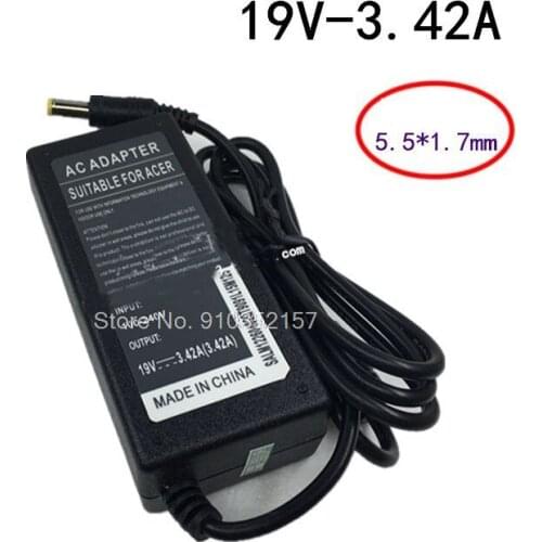Laptop Power AC Adapter For ACER 4738 4736ZG 4743 19V 3.42A New