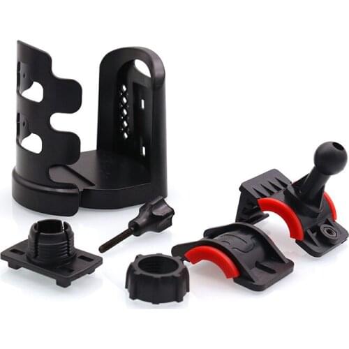 Motorcycle Bottle Holder Release Holder Multi-Purpose Rotatable Bicycle Water Cup Holder For Mountain Bike Childrens Stroller