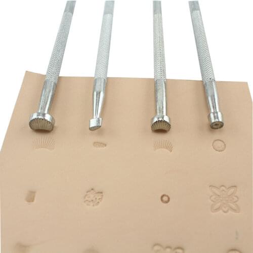 DIY leather Carving Tools 16pcs and 20pcs Stainless Steel Embossing Printing Stamp Tool Leather Tools Craft Printing Stamps