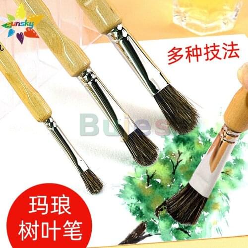 MALEONN 320FB Mixed animal hair brush Gouache acrylic oil painting brush Professional painting leaves and grass Art supplies