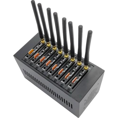 YX High Quality Multi SIM 3g WDMA Modem 8 Port GSM Pool Bulk SMS Gateway IMEI Change Work With Free Software