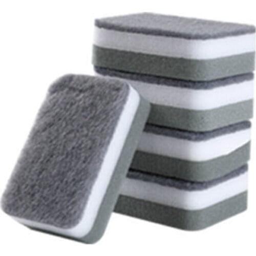 Nano Dishwasher Sponge Wipe Cleaning Cloth Household Kitchen Cleaning Double-Sided Sponge Block Dishwasher