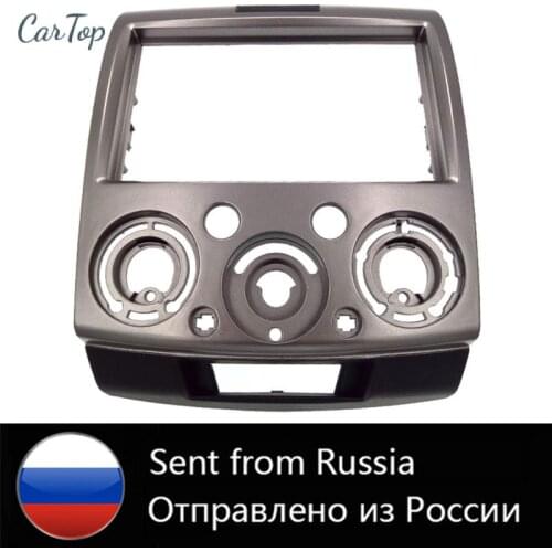 For Ford Everest Ranger Mazda BT-50 BT50 Facia Radio Dash Installation Trim Double Din Stereo Panel Fascia